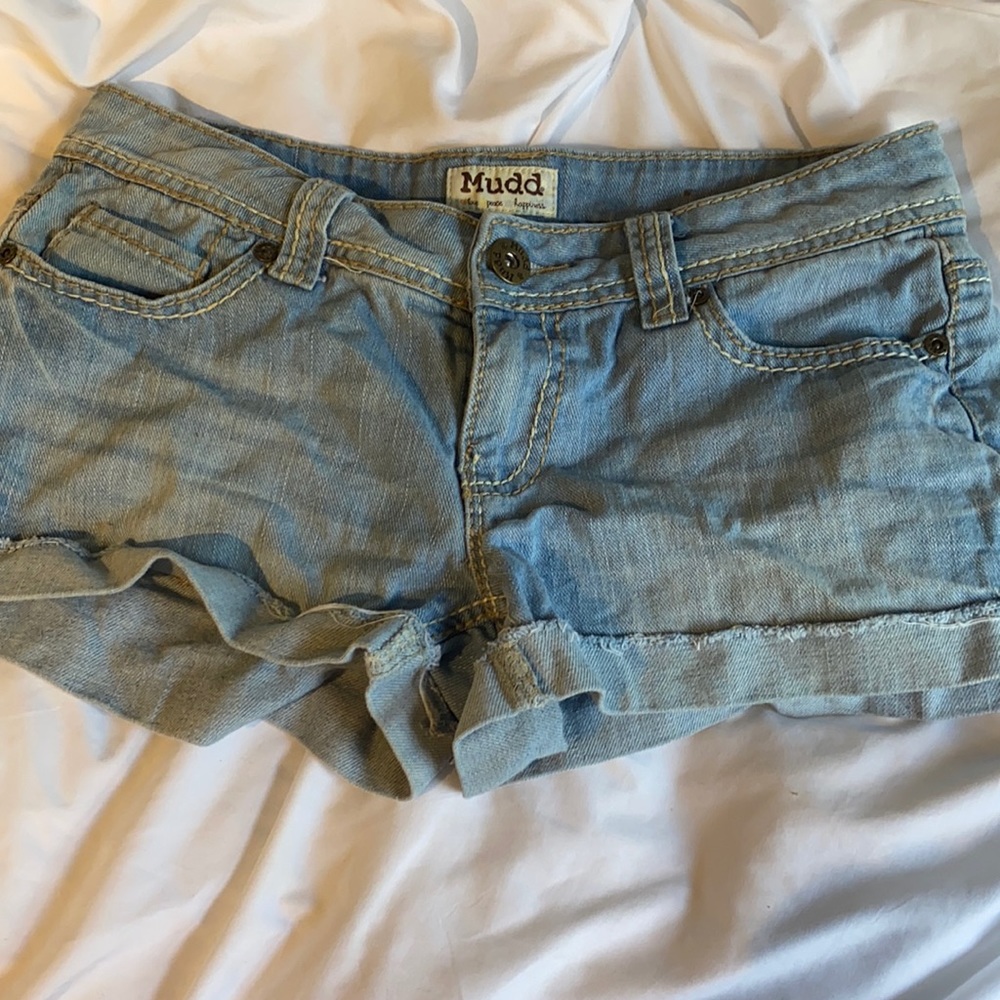 Jean shorts Light blue